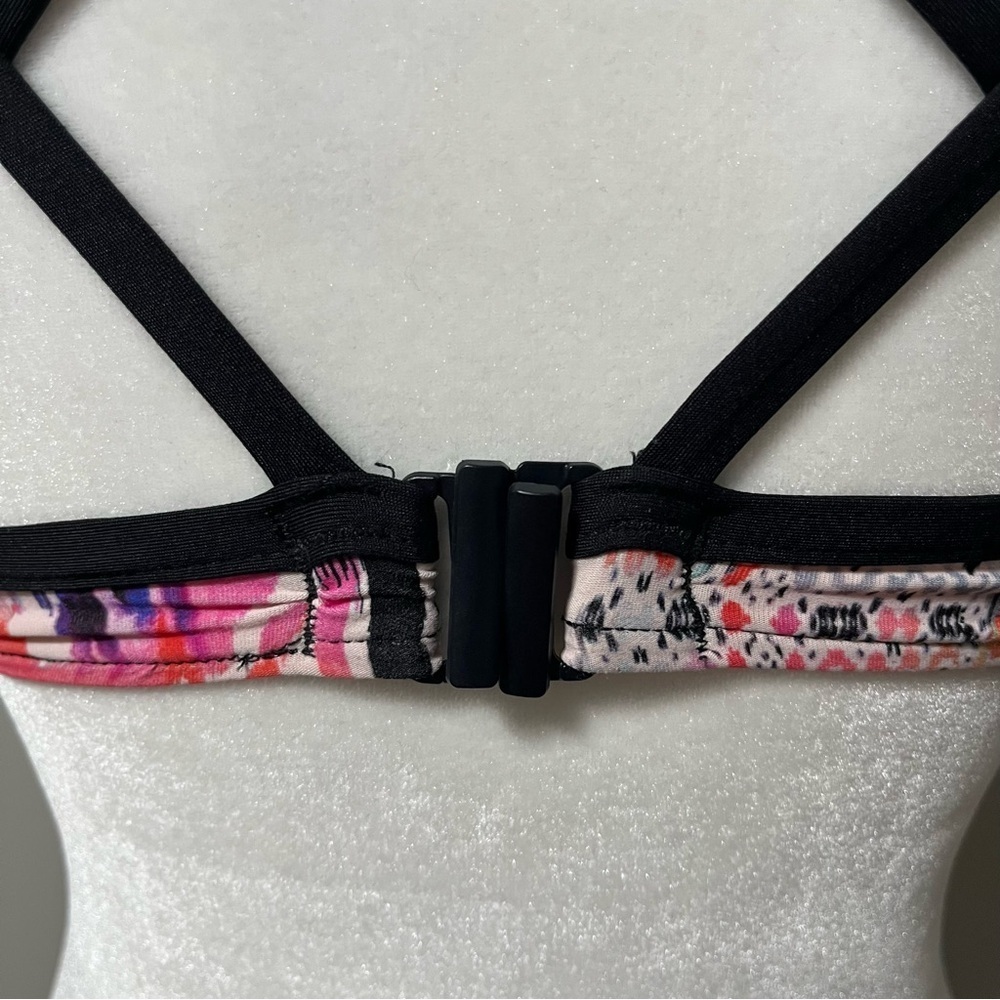 Seafolly Beach Gypsy Scuba Bikini Set Hipster Bottom Lightly Padded Top - Picture 8 of 16